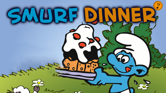 Smurf Dinner on POP!