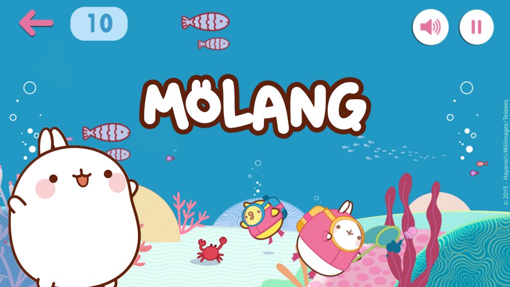 Molang Fishing Game