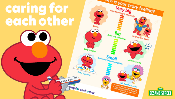 Sesame Workshop Caring for Each Other – Fears Discussion Guide