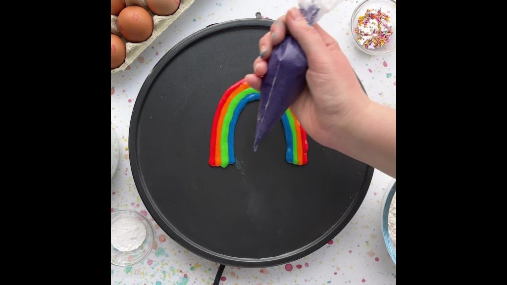 Rainbow Dash Perfect Pancakes Recipe from @amummytoo