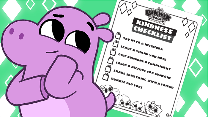 Pikwik Pack Kindness Checklist